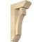 Ekena Millwork Westlake Slat Rough Sawn Bracket w/ Offset Brace, Douglas Fir, 6"W x 14"D x 26"H BKT0604X14X26WTL06RDF - alternate 1